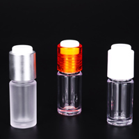 Flacon de 5 ml + 1 g personnalisable 2-en-1 pour ingrédients lyophilisés en poudre, idéal pour mélange liquide et poudre, emballage cosmétique