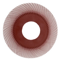 Disque abrasif en nylon à poils radiaux de 6 pouces pour le débavurage, le nettoyage, le polissage et le meulage des métaux