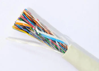 50 paires de fils de câble téléphonique CAT 3 multi-paires LSZH UTP PVC isolation câble de cuivre de télécommunication