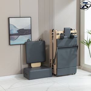 Klasik Tasarım Ticari Meşe Ahşap Pilates Reformer Makinesi Lüks Dayanıklı Yüksek Kaliteli Katlanabilir Taşınabilir Ev Spor Salonu Ekipmanı - Product Image 2
