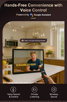 TV Saku Android 60HZ 1366x768, TV Digital, Smart TV WiFi dengan Radio FM DVB-T2/ ATSC/ ISDB