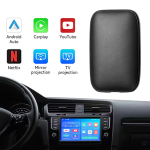Boîte CarPlay sans fil Kowankit CP2B, système Android fermé, adaptateur CarPlay sans fil avec <span class=keywords><strong>YouTube</strong></span>, CarPlay Android Auto tout-en-un - Product Image 1