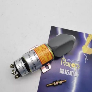 <b>12V</b> 24V Engine Parts Shut Off Stop Solenoid <b>Switch</b> 1751-2467 Stop Solenoid Valve 1751-2467 - Product Image 4