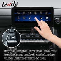 Android Wireless Carplay Android Auto Box para Toyota Land Cruiser LC300 VX GX GR Sport 2022 Interfaz de video de Lsailt