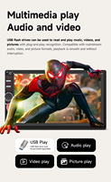 Radio Mobil Android BQCC 2din 7 Inch Carplay Auto RGB FM BT Multimedia Player Mirrorlink Stereo Mobil USB TYPE-C