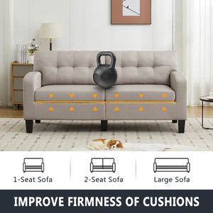 Factory Customized Adjustable Heavy Duty Polyester/Cotton <strong>Sofa</strong> <strong>Support</strong> Board Super Thick Sagging Furniture <strong>Cushion</strong> Protecting - Product Image 3