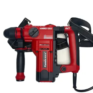 India Hot Selling Of Industrial 28mm Rotary Hammer 2 Function Hammer With AVT Shock Protection