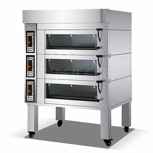 <span class=keywords><strong>Four</strong></span> électrique <span class=keywords><strong>professionnel</strong></span>, 3 plateaux, 3 plateaux, à contrôle électrique, boulanger, pain, commercial pour pâtisserie, piza, pour gâteaux - Product Image 4