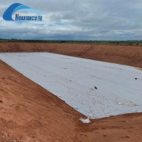 Tapis géotextile stabilisé aux UV pour le contrôle de l'érosion des pentes, le revêtement des canaux et la protection des réservoirs, norme ASTM