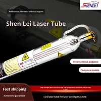 Mesin Pemotong dan Pengukir Laser CO2 Daya Tinggi New Shanghai Shenlei 60W 80W 100W 130W 150W Buatan Tiongkok