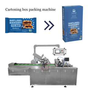 Machines à emballer les barres énergétiques <span class=keywords><strong>figue</strong></span> mini biscuit cookie sandwich flow pack machine à emballer les paquets de chocolate biscotte oreiller - Product Image 2