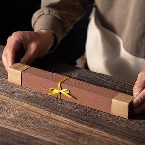 Incienso de Sándalo 100% Natural y Orgánico, 28cm, Cuadrado y Grueso, Fragancia para Uso en Interiores del Hogar, Taoísmo, Inmortalidad - Product Image 1