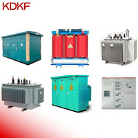 Transformador Trifásico Sumergido en Aceite KDKF S11/S13/S18 160-250 KVA, 380V/220V, Enfriamiento ONAN, 50/60Hz, Bobina de Alta Frecuencia, IEC