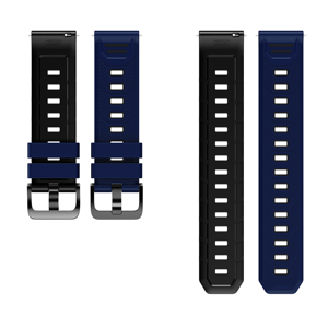 <span class=keywords><strong>Correas</strong></span> de Reloj de Silicona de 22 mm, Correa de Repuesto Deportiva de Goma Suave de Liberación Rápida para Hombre y Mujer con Hebilla de Metal - Product Image 3