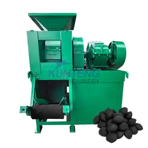 Automático carvão comprimido faz máquina processamento máquinas carvão comprimido imprensa extrusora máquina preço