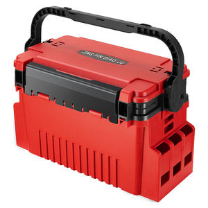 Grande Boîte de Rangement <span class=keywords><strong>en</strong></span> ABS Bleue Étanche pour Matériel de Pêche – Accessoire Indispensable pour Hameçons, Leurres et Appâts <span class=keywords><strong>en</strong></span> Rivière, Lac et Ruisseau - Product Image 4