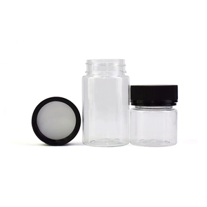 Rõ ràng Pet lọ nhựa <span class=keywords><strong>60ml</strong></span> 80ml 90ml 120ml 150ml 160ml childproof Pet lọ với trẻ em chống Nắp trong suốt CR nhựa Jar - Product Image 2