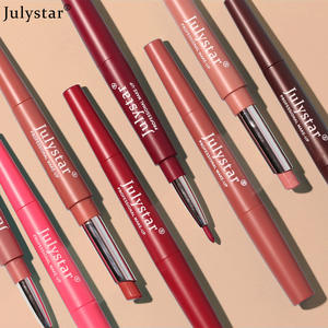 Julystar ลิปสติกเขียนขอบปาก2 in 1กันน้ำกันเหงื่อและสีสันสดใส - Product Image 5