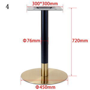 Kim Loại Chân Đồ Nội Thất Vòng Chân Ánh Sáng Sang Trọng Trà Sữa Cửa Hàng Thép Bàn Sắt Chân - Product Image 2