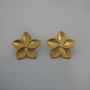 Pendientes de Aro en Forma de U de Acero Inoxidable y Titanio de Alta Calidad, Resistentes al Agua, con Patrón Geométrico para Mujer - Product Image 2