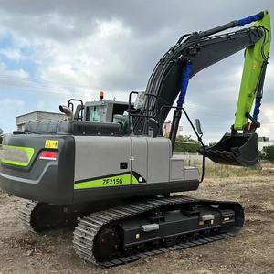 Excavatrice sur chenilles hydraulique Zoomlion ZE215G ACE 22 tonnes avec marteau briseur de 22 tonnes pour le concassage de pipelines, moteur Cummins inclus - Product Image 2