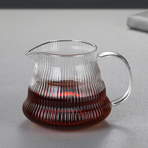 Set Caffettiera in Vetro Resistente al Calore per Uso Domestico, Caraffa per Caffè Pour Over, Utensili Mocha Cloud, Capacità e <span class=keywords><strong>Dimensioni</strong></span> Personalizzabili - Product Image 6