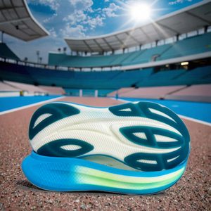 Material EVA ligero y duradero, suelas para <span class=keywords><strong>zapatillas</strong></span> de correr, diseño de malla transpirable antideslizante para clima cálido y húmedo, para el Sudeste Asiático - Product Image 6