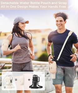 Porte-bouteille d'eau avec sangle, pochette de transport pour gobelet Stanley 30/40 oz avec poche pour téléphone et écouteurs - Product Image 6