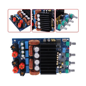 Taidacent 300W + 300W DIY Kỹ Thuật Số Âm Thanh Mixer <span class=keywords><strong>2.1</strong></span> Kênh Mạch Khuếch Đại 600W Class D Khuếch Đại Xe Ban TAS5630 - Product Image 6