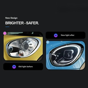 Faro HETOP Mini <span class=keywords><strong>R60</strong></span> 2011-2016, Aggiornamento LED, Luci Auto, Faro con Luce Diurna, Accessori Automobilistici per <span class=keywords><strong>BMW</strong></span> - Product Image 2