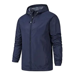 Wholesale warm waterproof windbreaker jacket fashion hard shell jacket for man