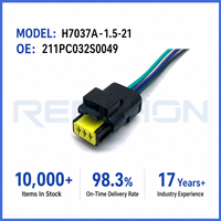 Connecteur Étanche Automobile 3 Broches 7037A-1.5-21 Auto Connect pour Faisceau de Câbles Électriques avec Boîtier Scellé