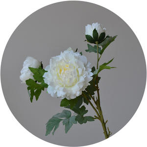 Huisdecoratie Bloem Woonkamer Bloemdecoratie Kunstbloem 4-koppige Koninklijke Pioenroos Zijden Bloem Pioen - Product Image 6