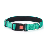 Collier Réfléchissant Ajustable en Nylon Rembourré pour Chien et Chat, avec Boucle de Sécurité et Rubans Lumineux Décoratifs – Vente en Gros