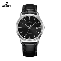 Montre mécanique de luxe AKIRES pour homme, haute qualité, design OEM, boîtier en acier inoxydable 316L, mouvement automatique MIYOTA, montre-bracelet