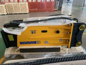 Nouveau pour brise-roche hydraulique de type boîte SB81, corps principal pour excavatrices de 18 à 26 tonnes, burin de 140 mm, origine Shandong, garantie 1 an - Product Image 5