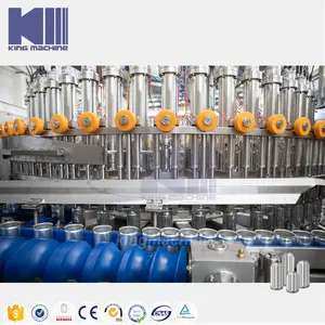 Beverage Cans Production Line Complete Beverage Canning Line Aluminium Can Filling Machine for Beverage