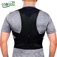 Ceinture de Soutien Dorsal Médical Meilleures Ventes, Attelle Respirante avec 6 Barres de Support pour Hommes et Femmes
