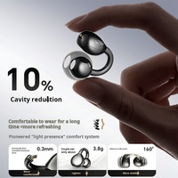 Auriculares OWS de Oreja Abierta con Clip, Pantalla a Todo Color, Traductor IA, Bajos HiFi, Batería de Larga Duración, IPX5, Auriculares Deportivos, Venta al por Mayor, Logotipo Personalizado
