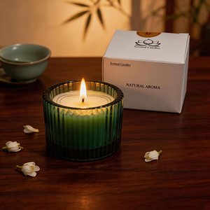 Lilin Aroma Melati 100% Organik Alami Murni 25g Buatan Tangan Vegan Ramah Lingkungan dalam Stoples Kaca Grosir Aromaterapi Bunga - Product Image 3