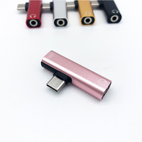 Dualer USB-C zu 3,5mm Kopfhöreradapter, 2-in-1 USB-C Audioanschluss mit Schnellladefunktion, Unterstützt Anrufe & Musik, Audio-Konverter