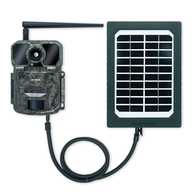 Trail Camera Solar Panel Powered Hunting Camera Waterproof IP67 Solar Panel for Wildlife Camera