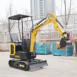 Multifunzione cina cinese epa spedizione gratuita excavadora 1ton piccolo escavatore bagger machine in vendita