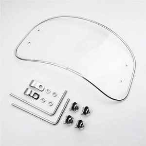 Pare-brise universel pour scooter, transparent en Pmma, pliable, haute définition, résistant à l'usure, pour la rénovation de véhicules électriques - Product Image 3