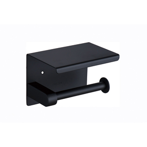 Support <span class=keywords><strong>mural</strong></span> en acier inoxydable SUS304 noir mat moderne <span class=keywords><strong>pour</strong></span> rouleau d'essuie-tout Accueil Hôtel Salle de bain Toilette <span class=keywords><strong>Wc</strong></span> essuie-tout - Product Image 2