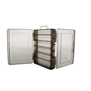 Prix usine Double couche multifonctionnel clair mallette de rangement 12 compartiments Pp plastique ruisseaux de pêche lacs rivières - Product Image 3