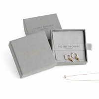 Petite boîte à bijoux carrée, boîte à tiroir en papier de luxe avec logo personnalisé, emballage pour collier, bague, boucles d'oreilles, bracelet, coffret cadeau