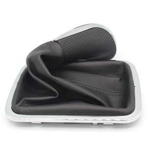 Geely Car Gear <b>Knob</b> 5-Speed Leather <b>Shift</b> <b>Knob</b> Cover Ergonomic Design For Manual Transmission - Product Image 4