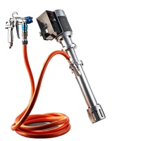 Mesin Semprot Tekanan Tinggi Listrik Grosir dengan Motor Brushless untuk Dempul, Cat Tahan Air, Cat Batu Asli, dan Semen