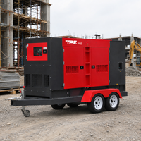 Générateur diesel silencieux triphasé 200 kVA avec panneau AMF et contrôleur numérique pour les installations de fabrication
